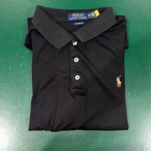 Black classic fit XL polo
